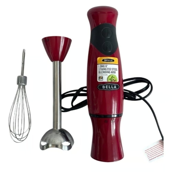 Vintage Bella Immersion Hand Blender Portable Mixer Shakes Smoothie Maker - Picture 4 of 6